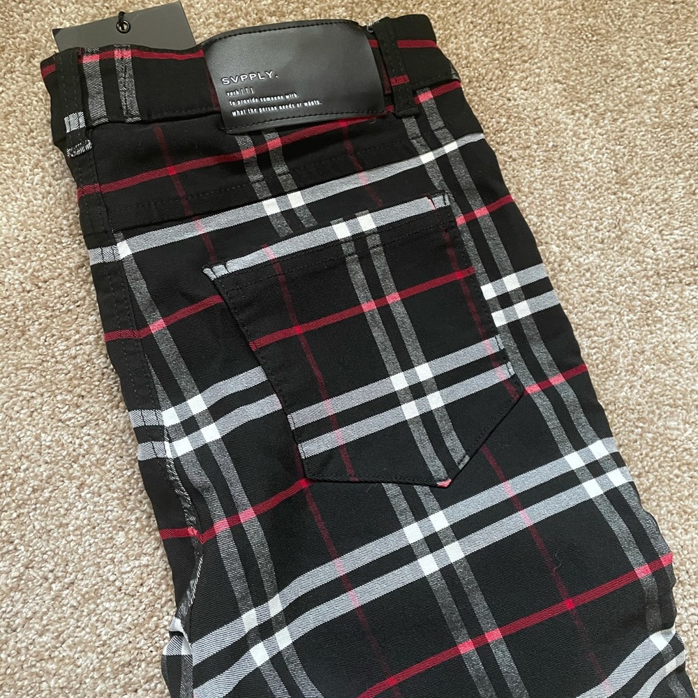 Plaid pants